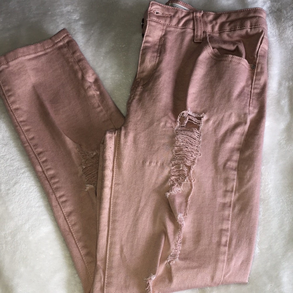 Pink pants
